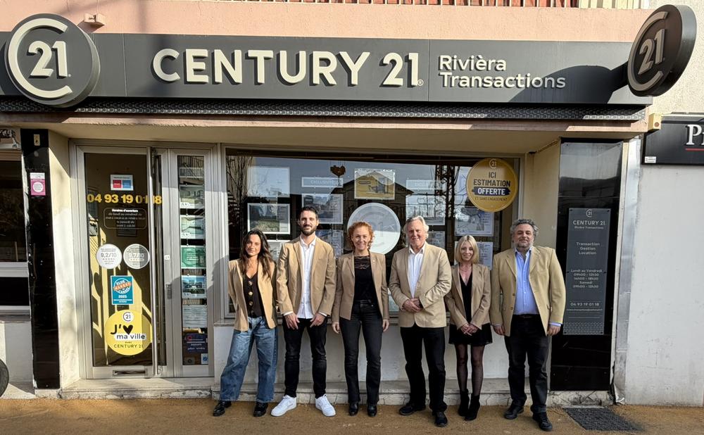 l'équipe de l'agence Rivièra Transactions